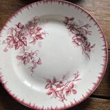 Set of 4 Maastricht earthenware dinner plates