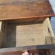 Victorian oak graduated desk – circa 1890-1910.