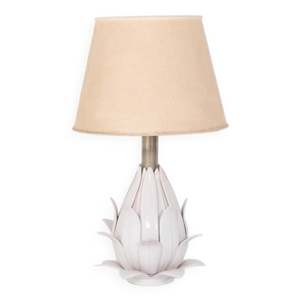 Unique Italian design ceramic ‘Flower’ lamp, 1970’s