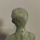 Glazed stoneware sculpture "The Guardians of Hearts"