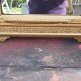 Mirror wood and stuc gilded 19th
