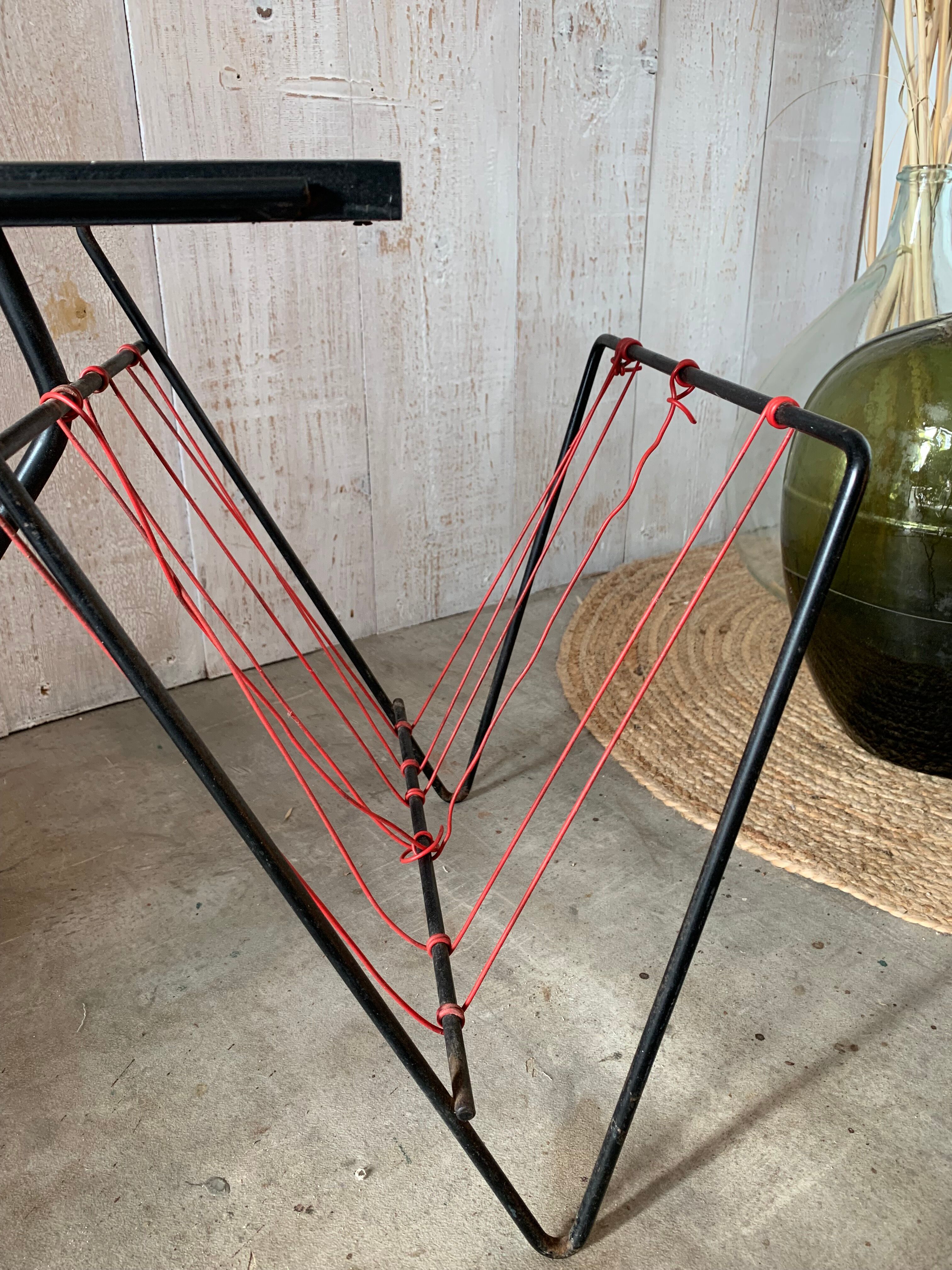 Scoubidou floor lamp