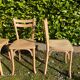 Set of 4 bistro chairs Baumann matt colorless varnish