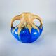 Vase Boule Gilbert Méténier blue Gannat