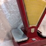 Old Lutrana purple red laqué trade scale