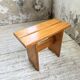 Tabouret, mobilier de montagne, 1970