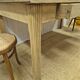 Solid oak farmhouse table