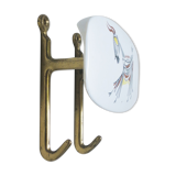 Brass double hook 60