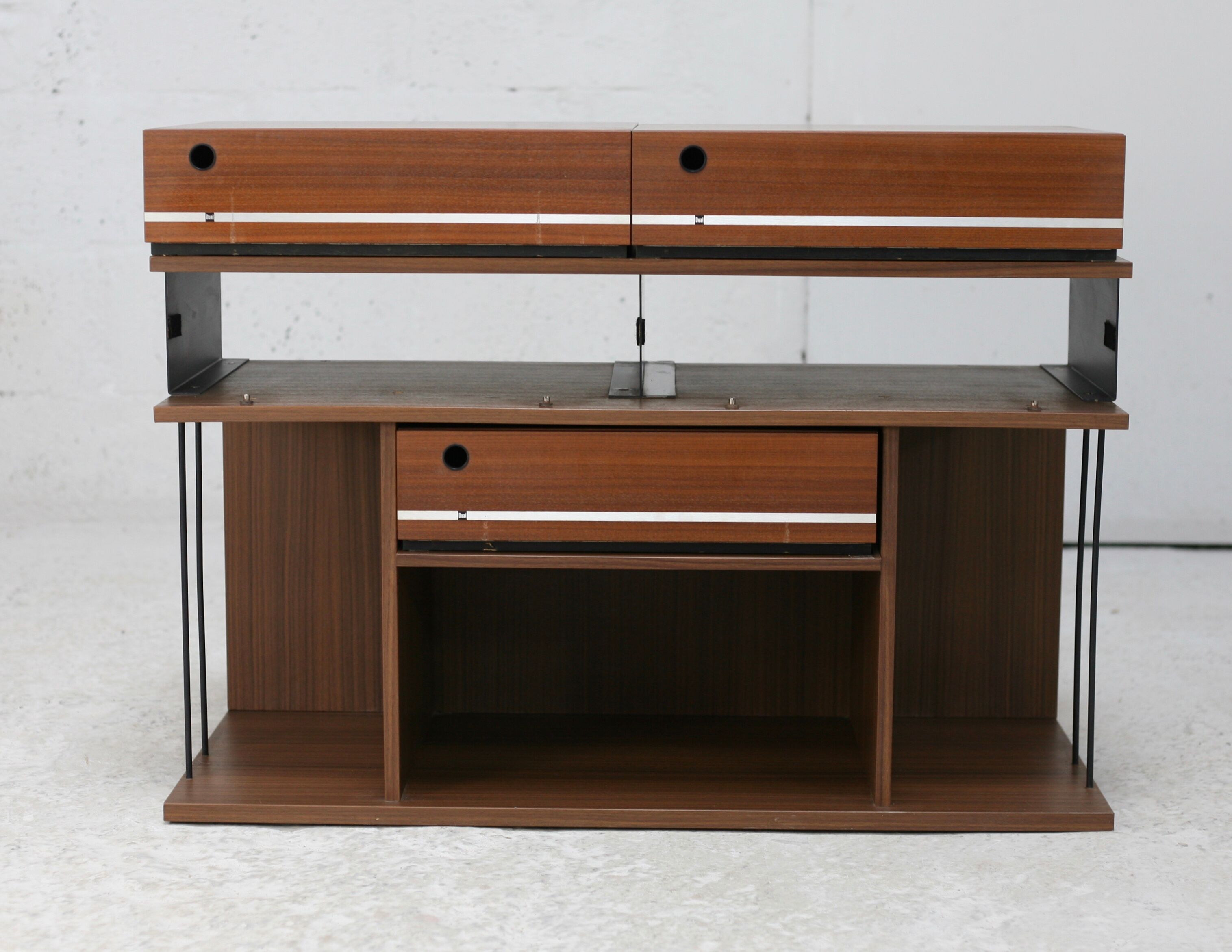 Dual furniture, hi-fi storage, circa 1970.