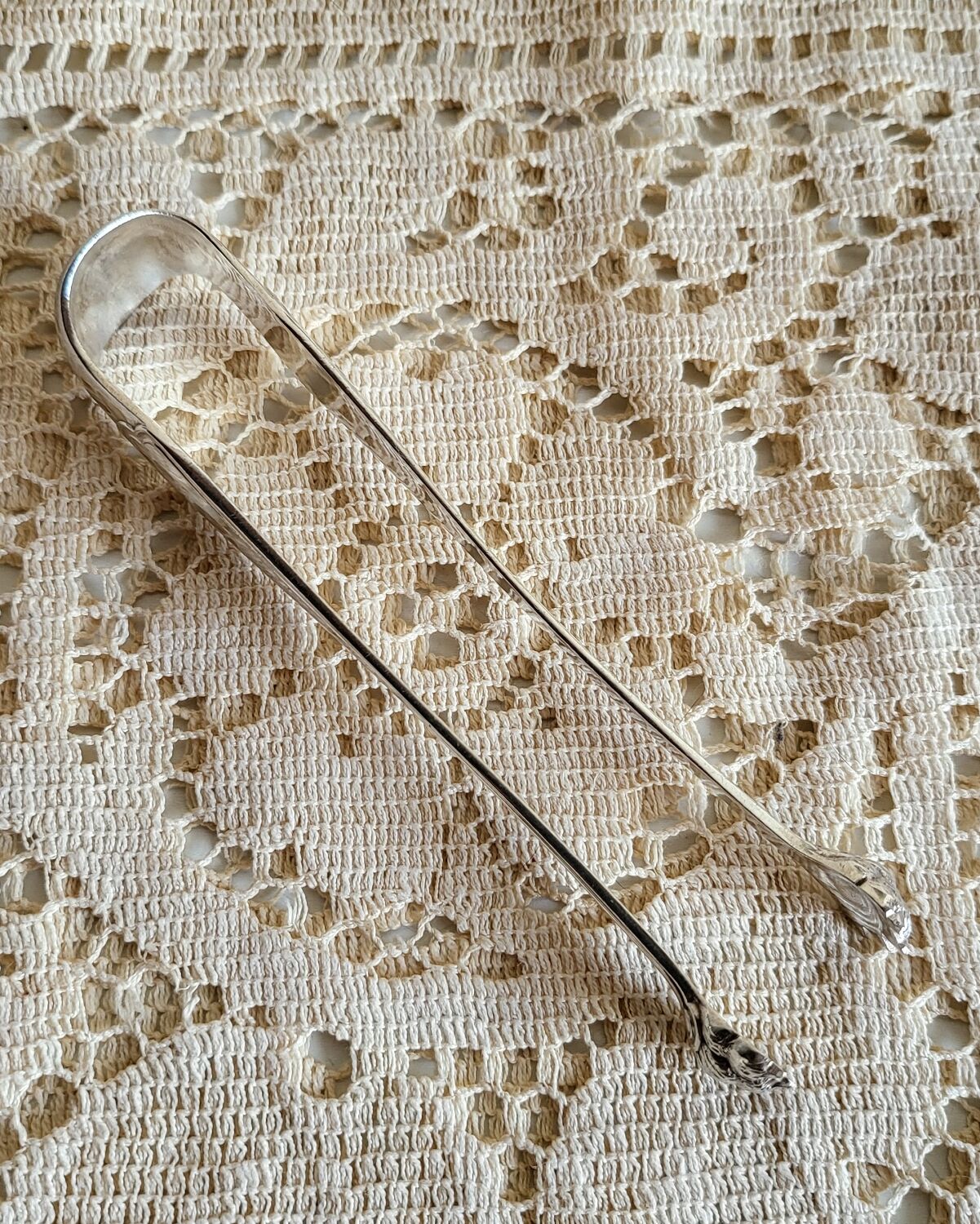 Silver-Plated Sugar Tongs Cailar Bayard