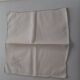 Set of 12 linen bis towels with flower embroidery