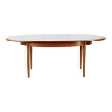 Midcentury Oblong Teak Extending Table. Vintage Modern / Danish / Retro St