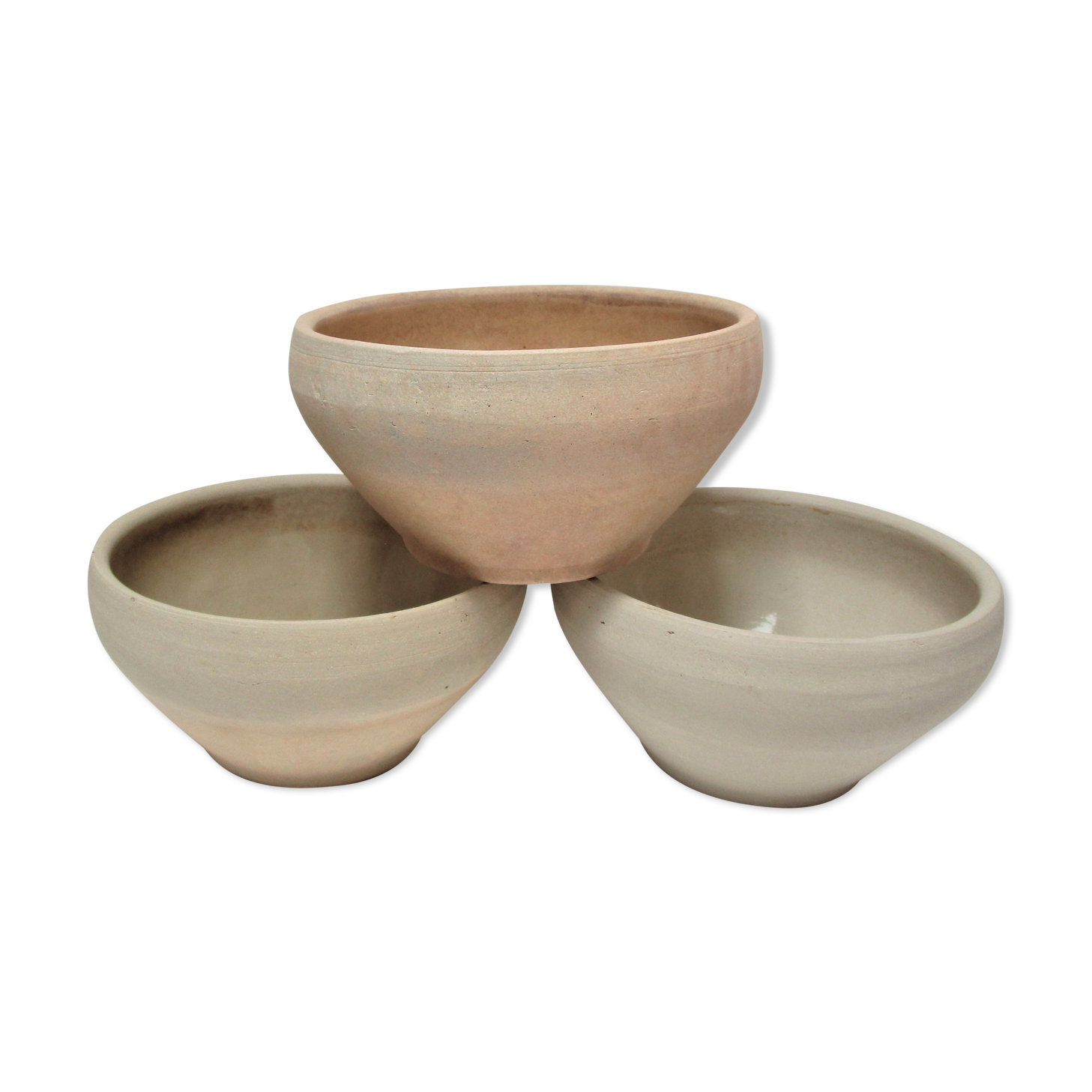 Three ceramic bowls