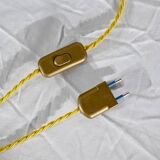 Paire de Flambeaux Électrifiés en Métal Argenté – Milieu XIXe