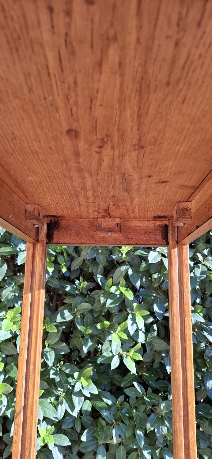 Oak side table