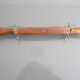 Carved kitchen knife and fork from India