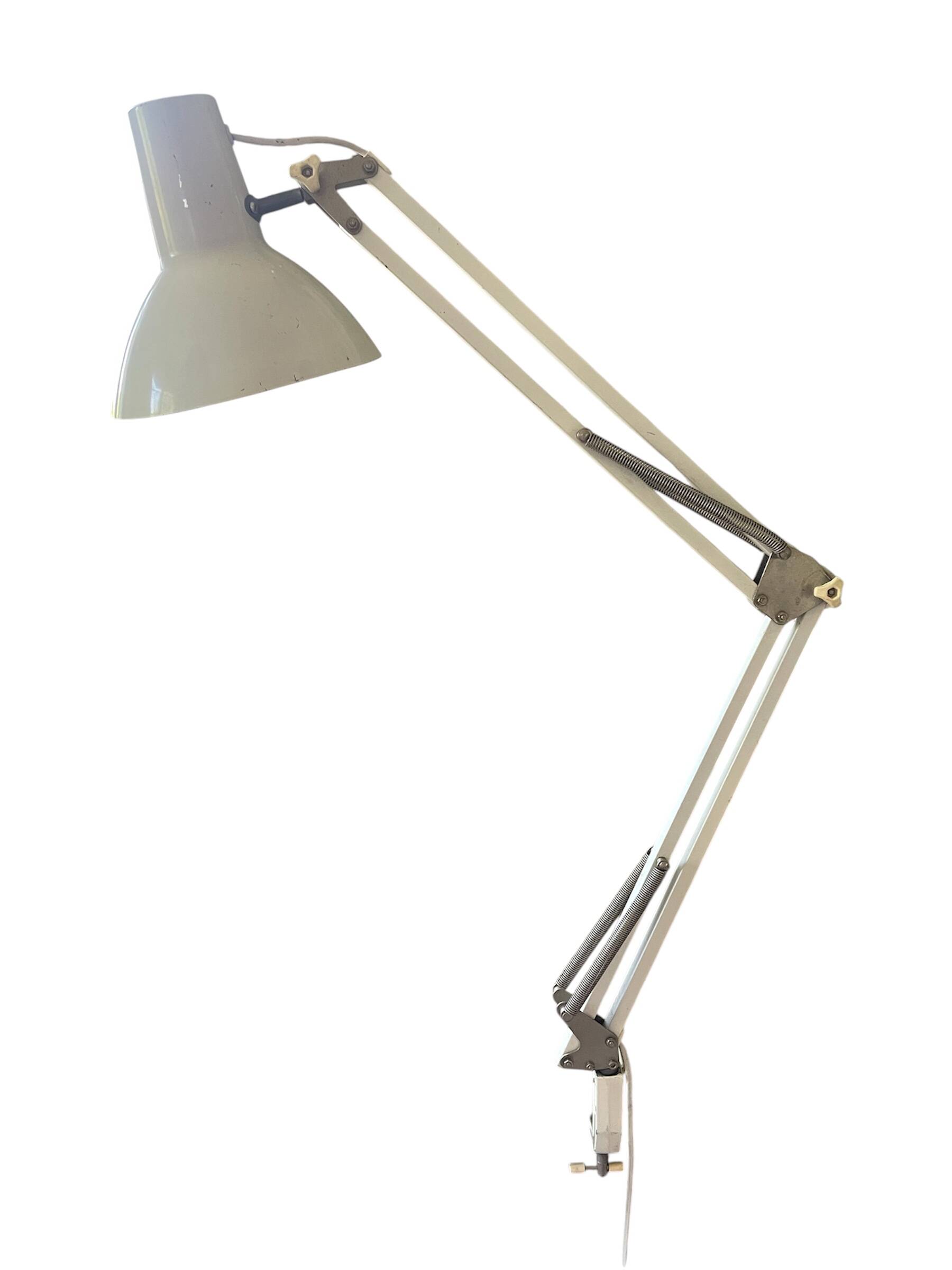Lampe d’architecte Wechselstrom, lampe industrielle articulée RDA 70´s