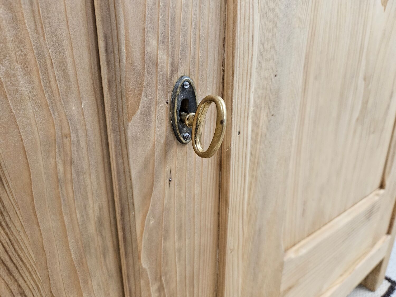 Vintage low sideboard fir 1960