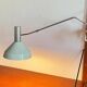 Mid-century minimalist Swiss table lamp with a clamp by Rosemarie and Rico Baltensweiler for Baltensweiler, 1950s.