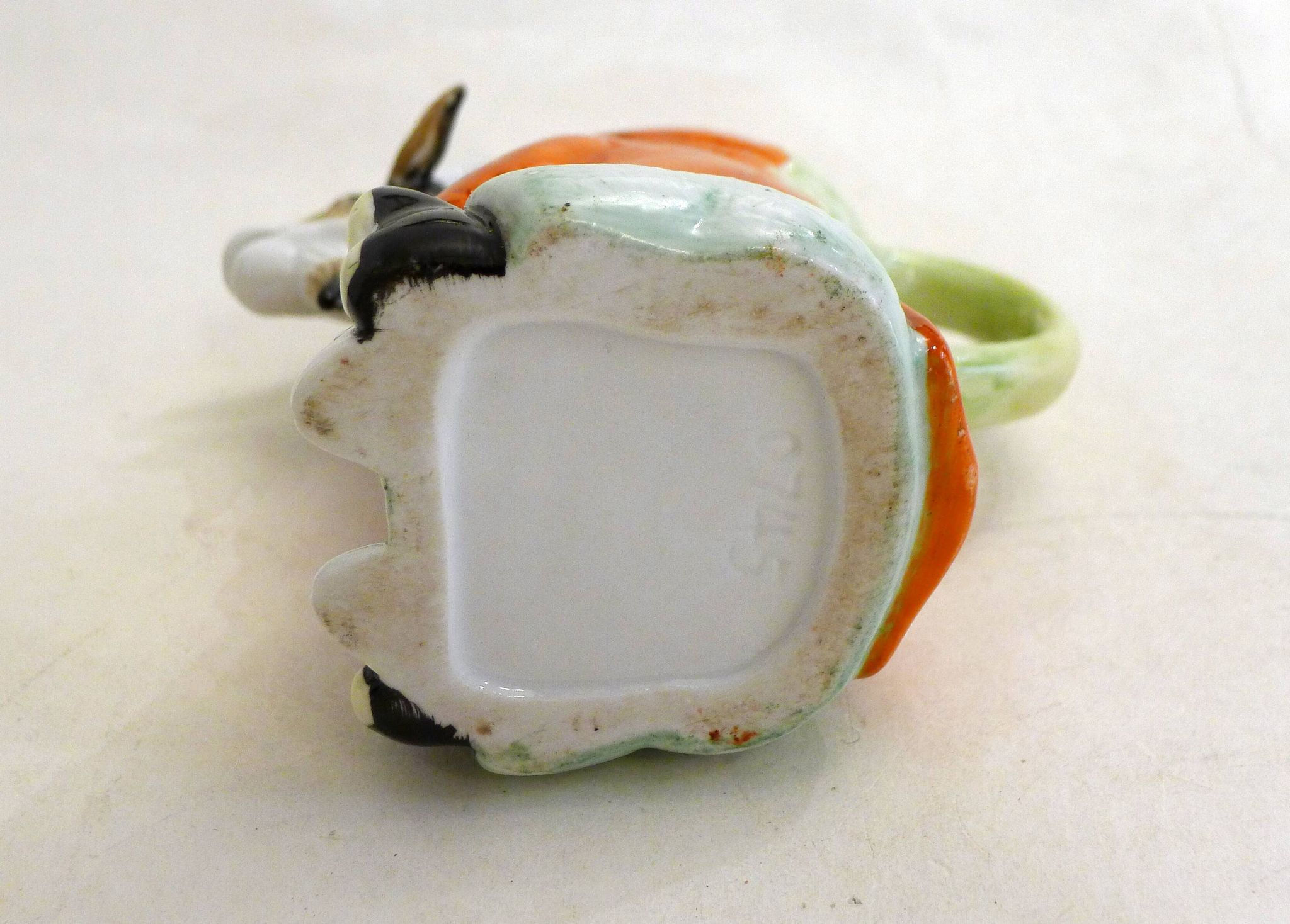 Petit pichet verseuse Chèvre en porcelaine allemande 1920'