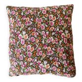Coussin fleuri Liberty années 70