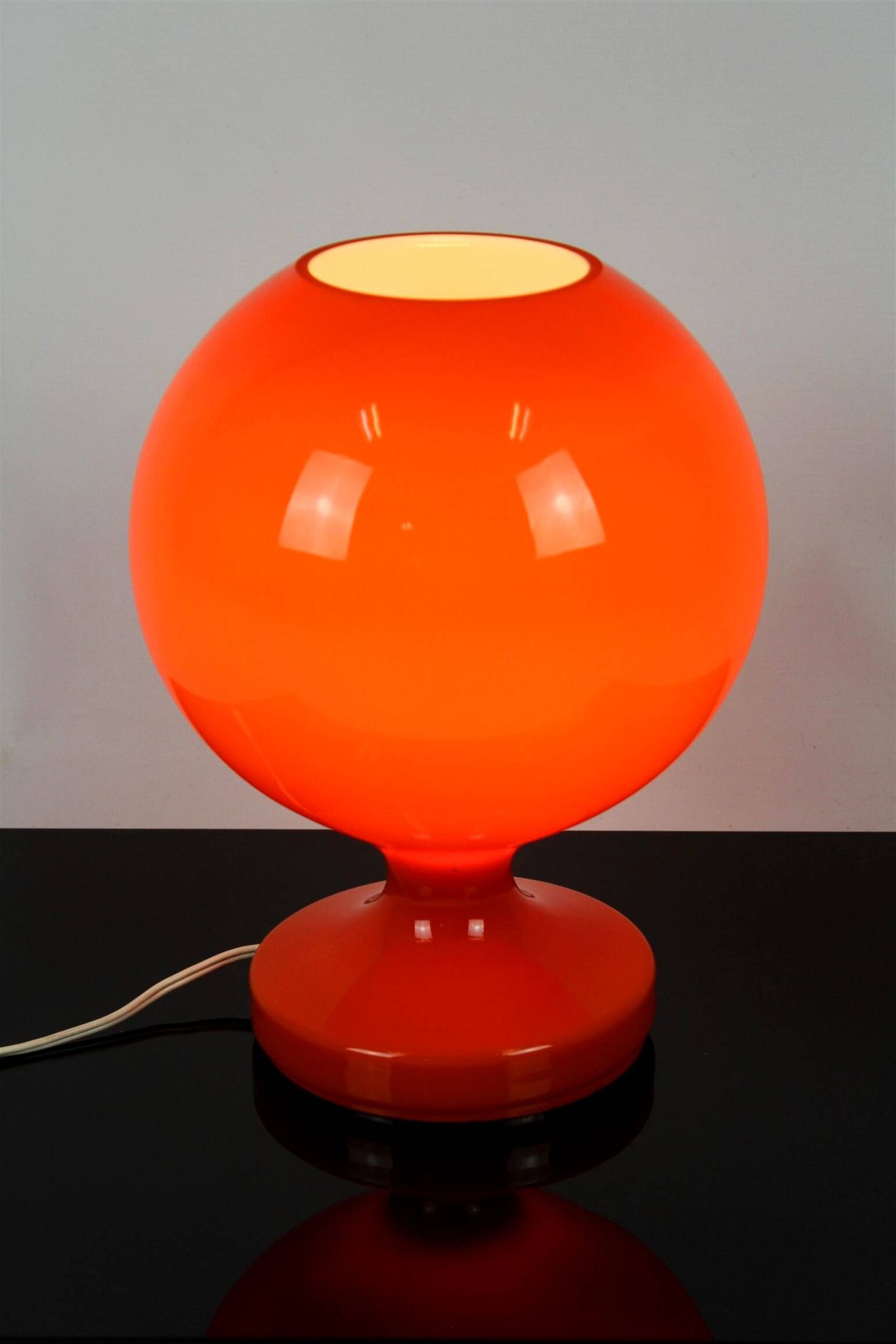 Lampe de Table Vintage en Verre par Stepan Tabery pour Opp Jihlava, 1970s