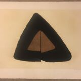 Marca-relli conrad, composition 8, 1977. etching and original aquatint signed
