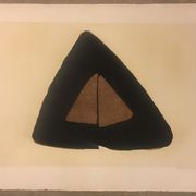 Marca-relli conrad, composition 8, 1977. eau-forte et aquatinte originale signée