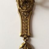 Suite de 3 appliques anciennes en bronze
