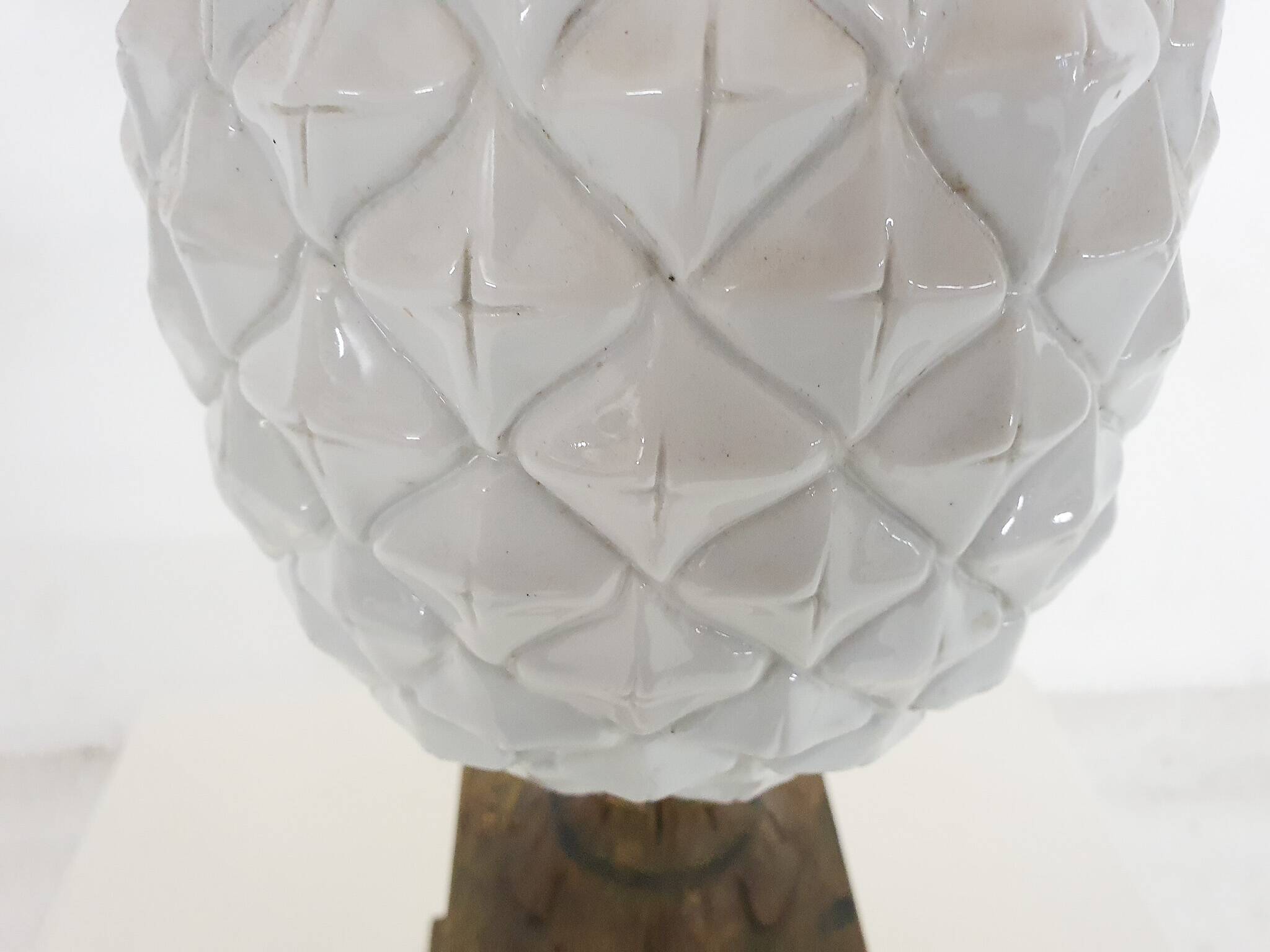 Maison Charles style pineapple lamp