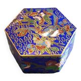Boîte à bijoux en émail cloisonné
