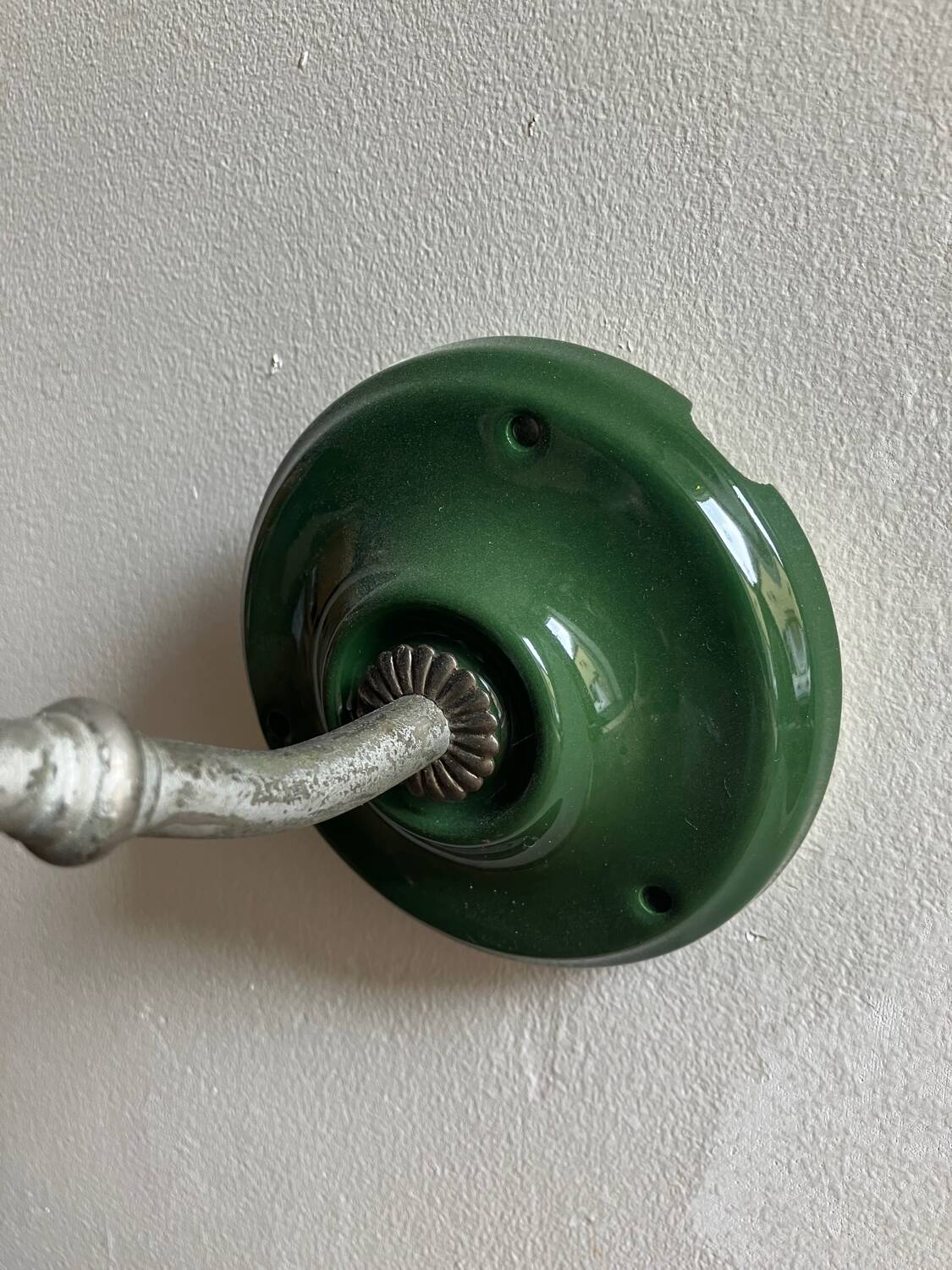 Vintage swan neck wall light