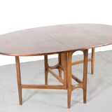 Midcentury Drop Leaf Teak Table. Vintage Modern / Retro / Danish Style.