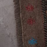 Vintage Turkish rug from Oushak, hand-woven 67x427 cm