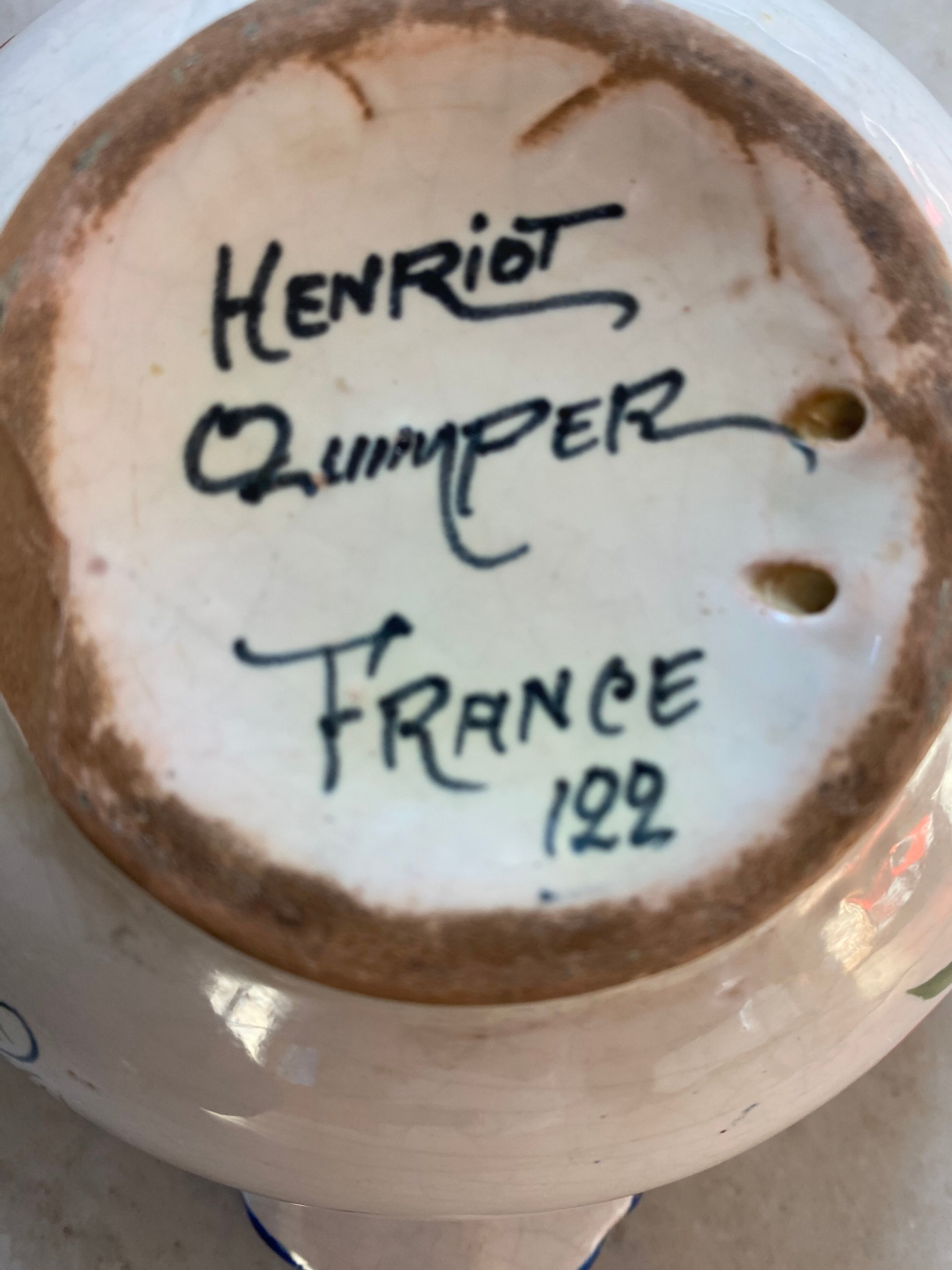 Bowl Henriot Quimper