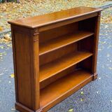 Vintage 19th Century Solid Oak Bookshelf