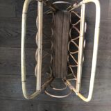 Porte revue rotin
