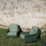 Fauteuil vert relax