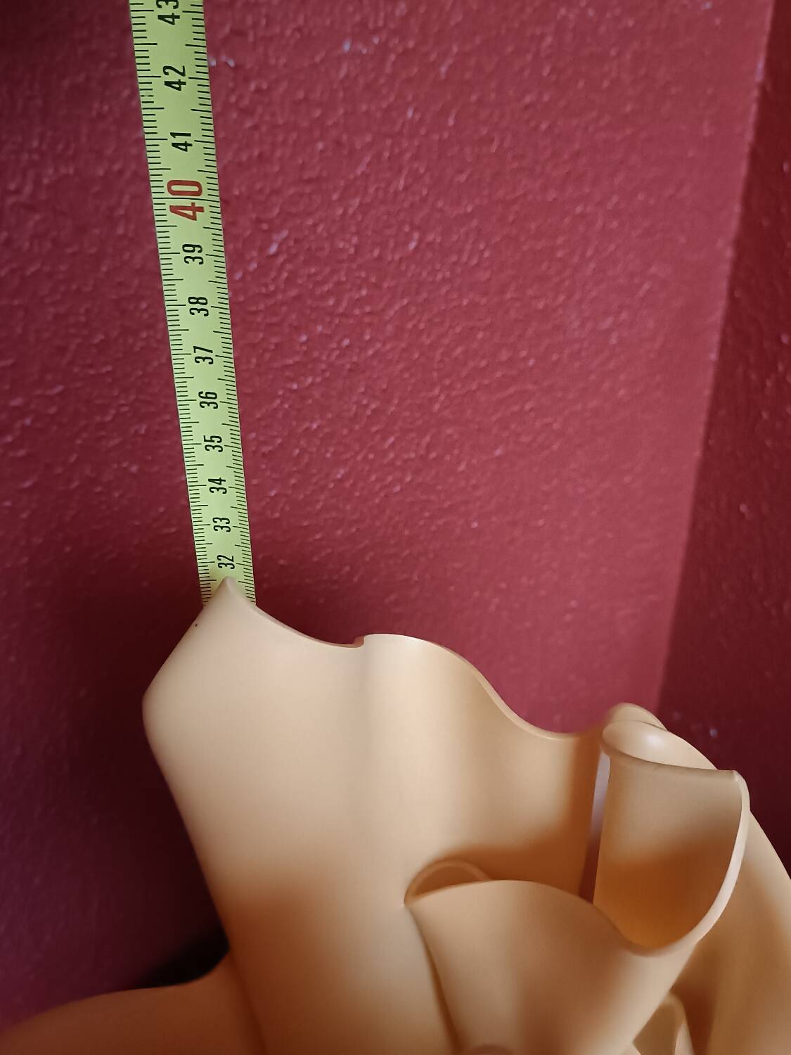 Vintage Exclarares draped lamp