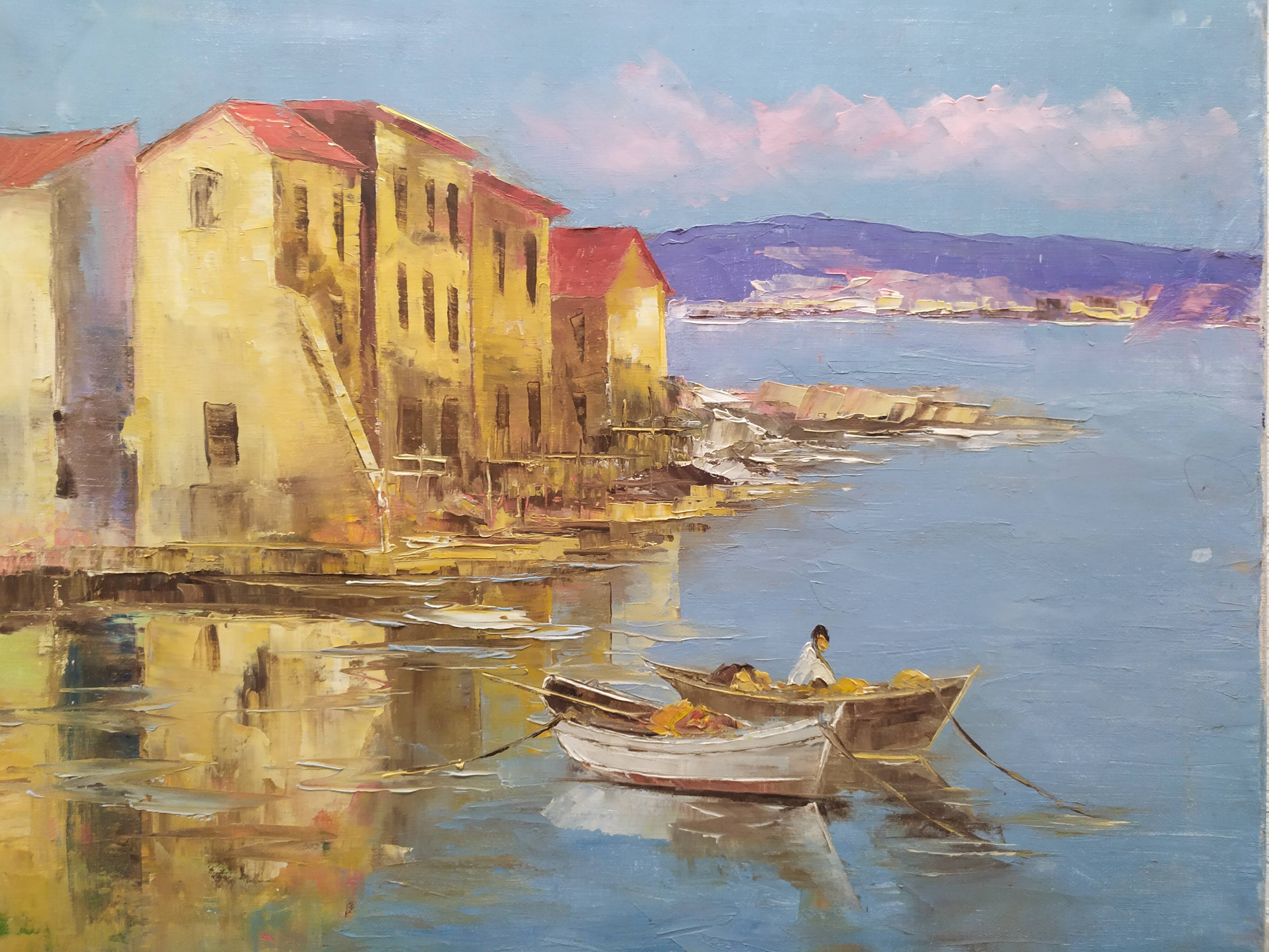 Huile sur toile