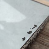 Vintage barber mirror