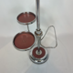 Vintage stand ashtray magazine holder