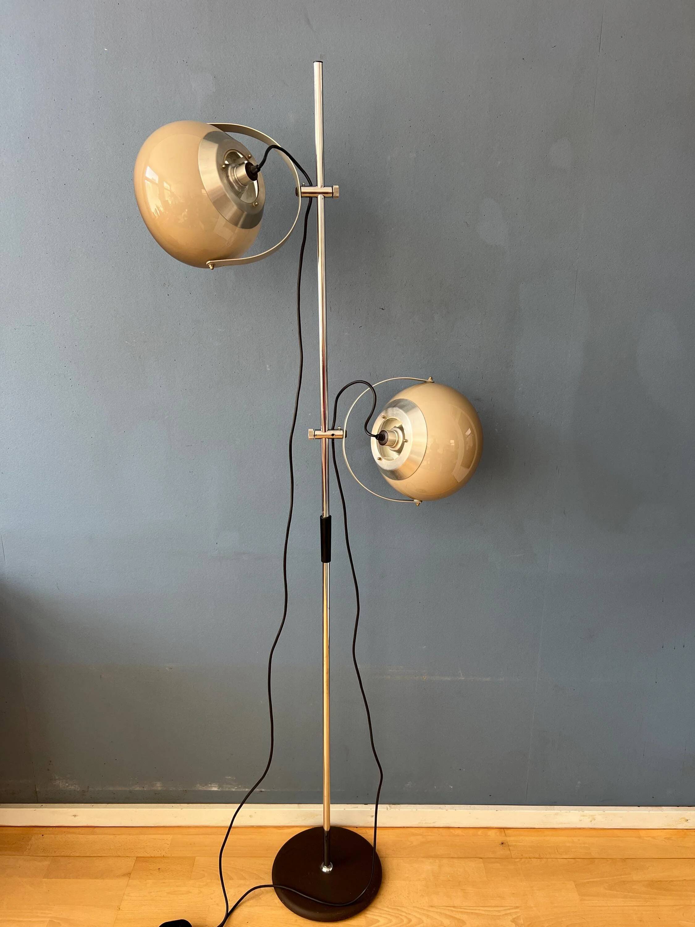 Space Age mushroom floor lamp Hala vintage Mid-Century