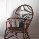 Chair rattan armchair