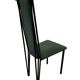 Vintage dining chairs modern design 80's set of four