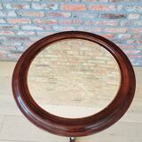 Bijzettafel met messing blad Empire / Hollywood Regency stijl