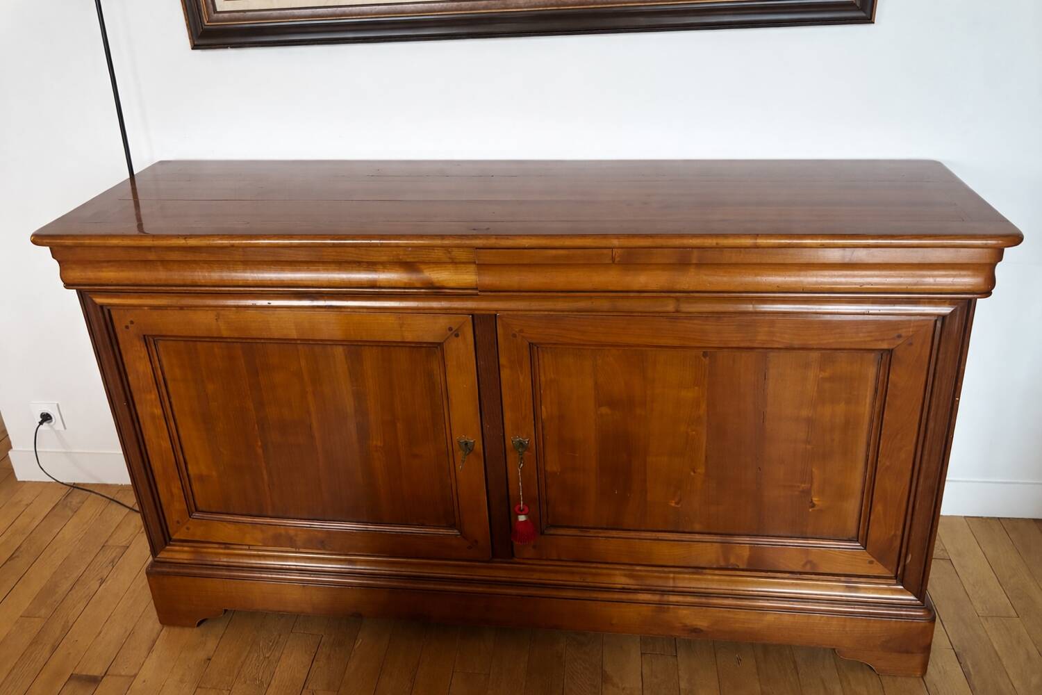 Louis-Philippe solid wood sideboard – handcrafted.