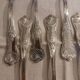Antique flatware set for 51 place settings