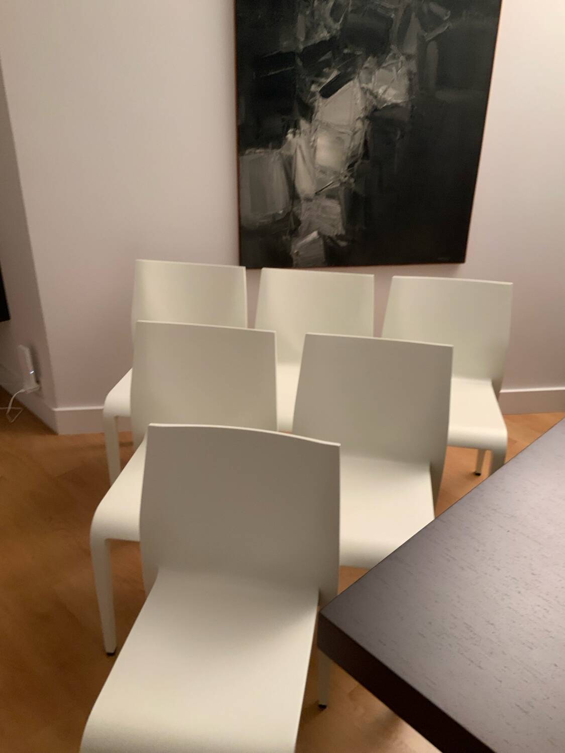 Set of 6 Laleggera chairs, manufactured by Alias