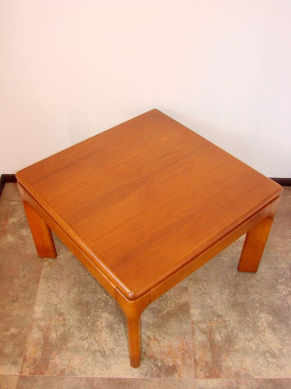 Table basse Nathan des années 1960 – teck, vintage Mid-Century